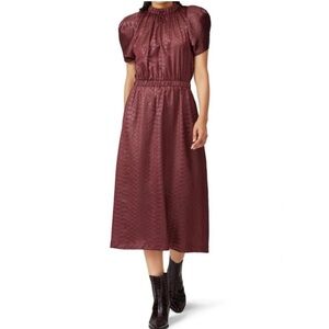 Elegant Sea New York Silky Maroon Women's Dress size XS